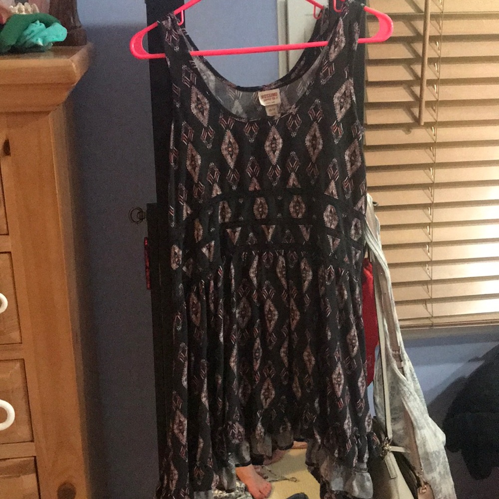 High to Low Shift Dress